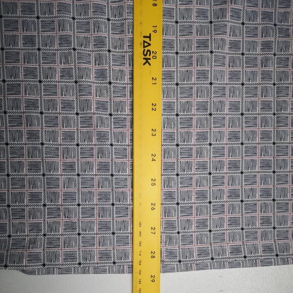 2 / $30.00 - NWOT Sergio Louis Men's Navy White & Red Square Pattern Polo Shirt - Picture 8 of 8